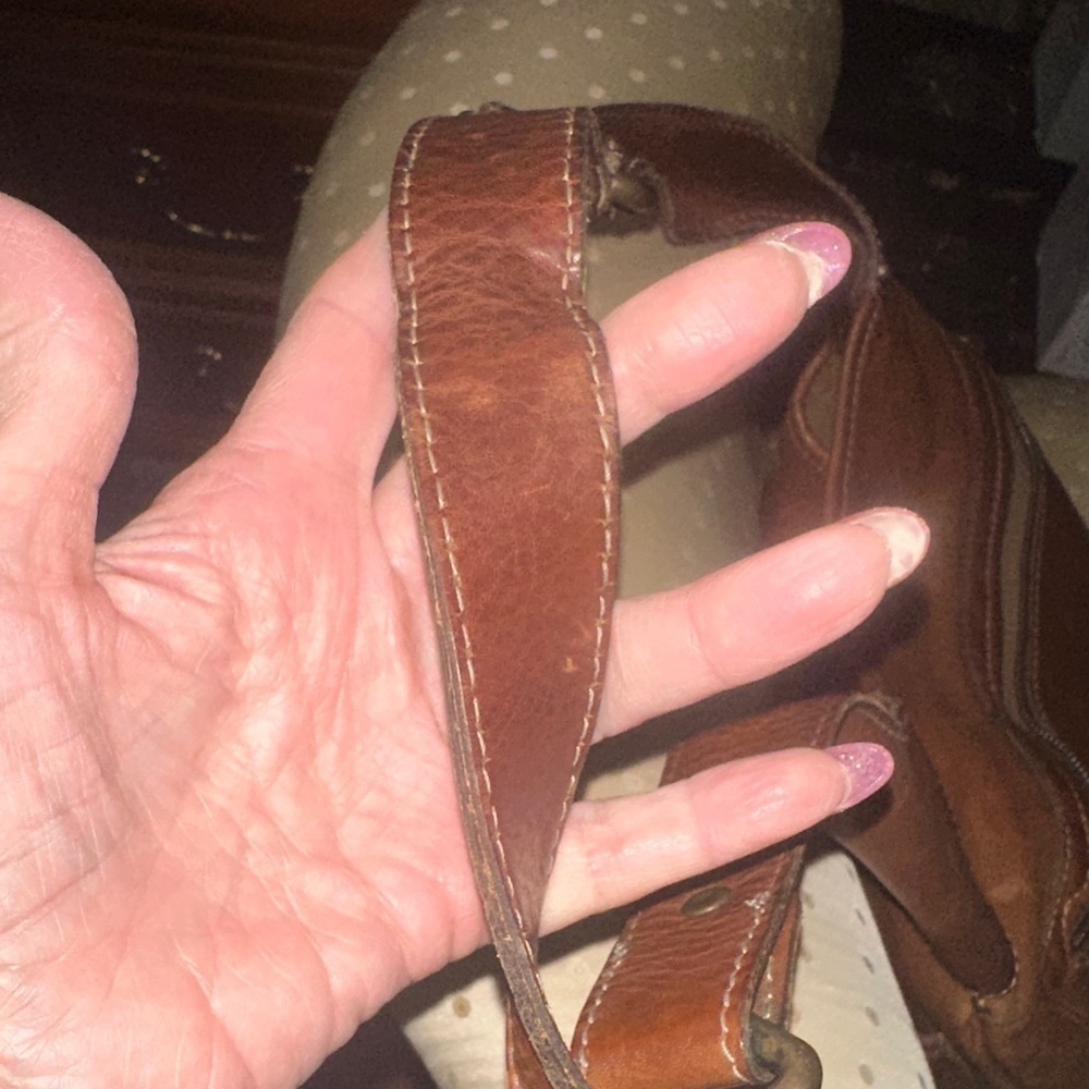 Banana republic large leather hobo bag unisex - Picture 8 of 16